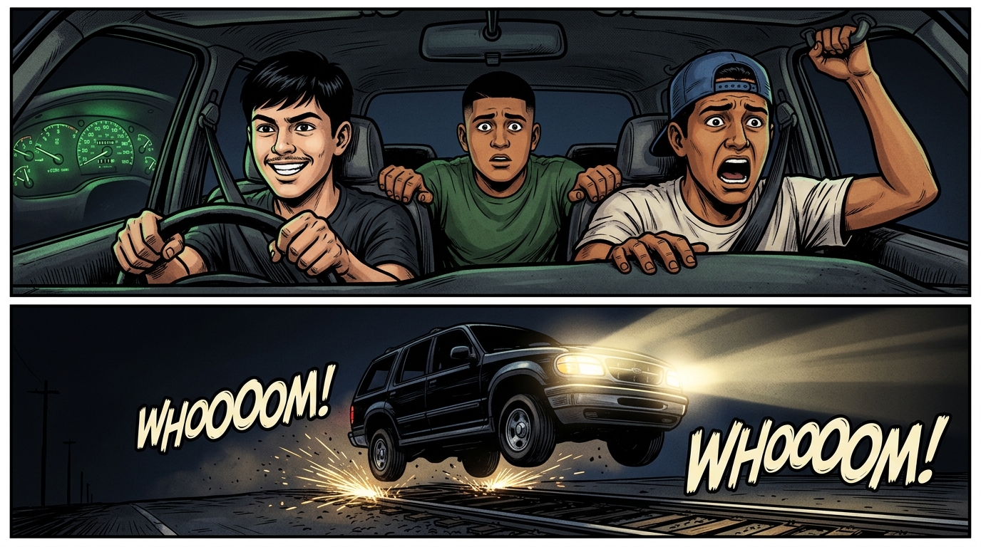 Episode 06: The 80 MPH Explorer Railroad Jump